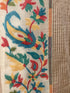 CASHMERE WITH KANI BORDER - BEIGE WITH RED WEAVE - makersweave.com